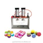 Stainless Steel Bending Farms Mini Fizzy Bath Bomb Bubble Block Ball Press for