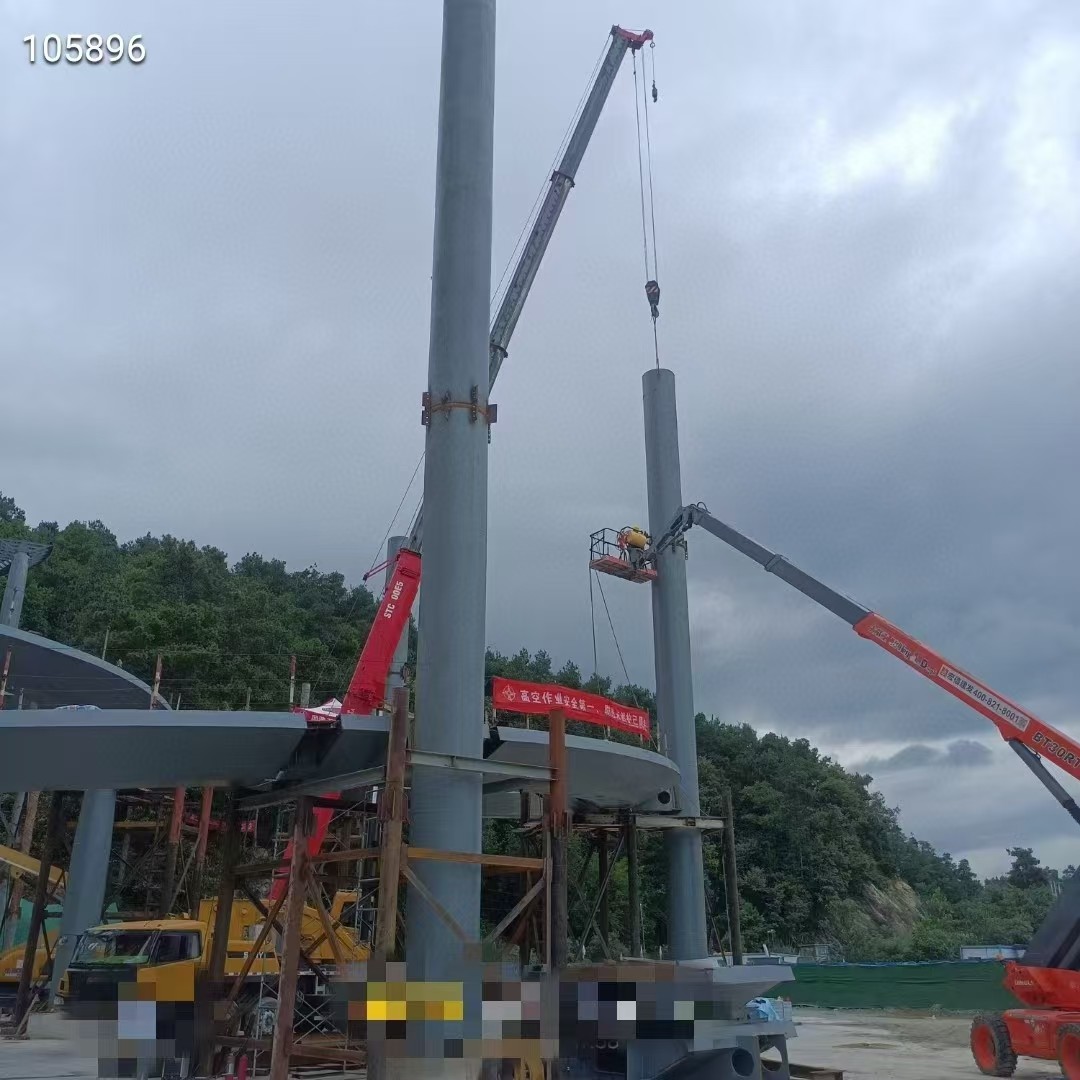 Mobile Truck Crane For Sale 50 Tons Direct Source Max Working Height 45.5 Meters