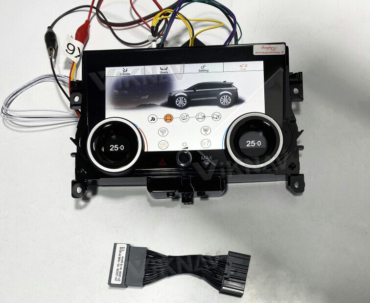 Double Din 10" Touch Screen AC Control For Land Rover Evoque L551 L538