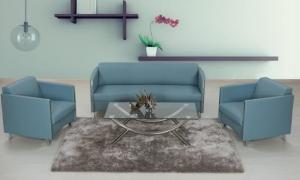 Quality Modern PU leather China reception office lounge sofa wholesale