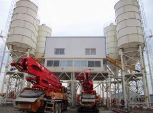 Quality Zoomlion HZS180 Concrete Batching Plant 205KW Power 180 M3/H Capacity wholesale