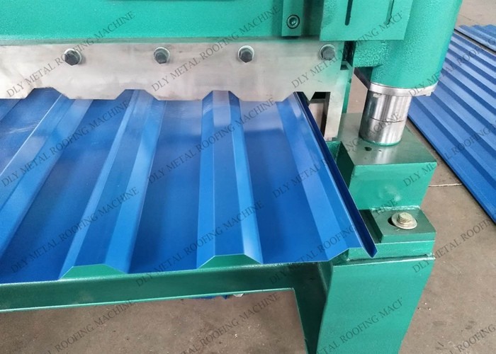 4Kw Roofing Sheet Corrugating Machine Cr12 Roof Tile Roll Forming Equipment