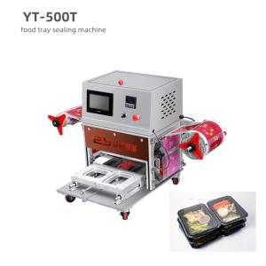 Quality 1200W Tabletop Plastic Food Tray Sealing Machine Semi Auto wholesale