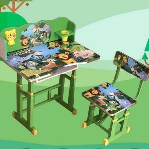 Quality Ergonomic Study Table And Chair Adjustable Kids Desk Bedroom Furniture wholesale