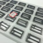 Backpack 30mm Army Belt Buckles Silver Military Buckles Hardware