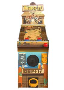 Quality Cowboy Game Custom Pinball Machine , EYO Children'S Pinball Machines wholesale