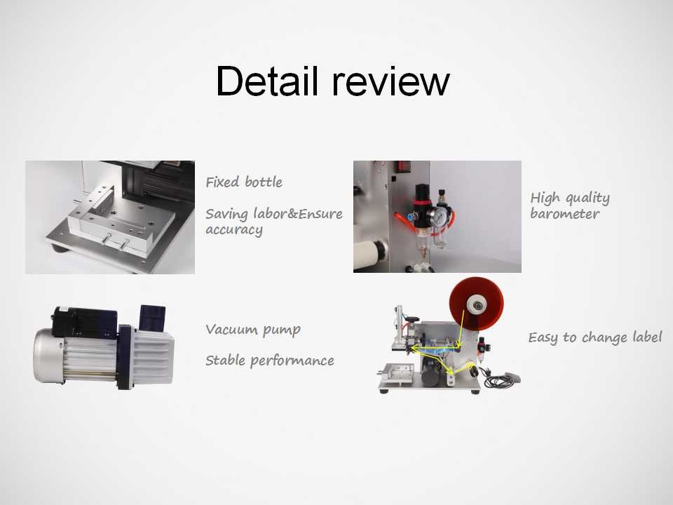 Semi Auto Flat Bottle Labeling Machine 25 - 50 Pcs / Min Electric Driven Type