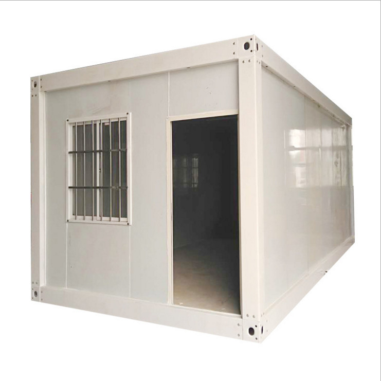 Rock Wool Sandwich Panel Q235 Steel Detachable Container House 20ft
