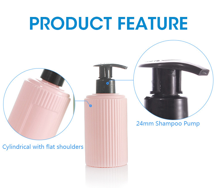 94mm Pink Toothpaste Bath PET Plastic Facial Cleanser Bottle