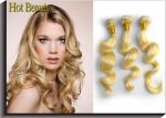 Full Ends Virgin Hair Bundles Grade 6A Virgin Hair Extension Blonde Color