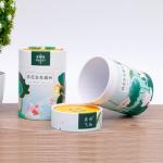Airtight Cardboard Cylindrical Packaging Box Spiral wound Round Paper Box