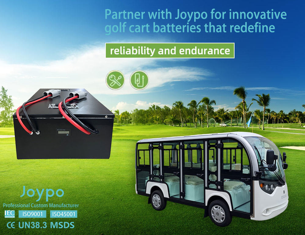 Rechargeable 72V Golf Cart Lithium Battery For Guest Service Carts
