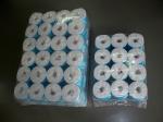 1ply / 2 ply white Tissue Paper Roll of Virgin Wood Pulp , 100*100mm