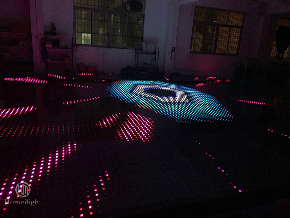 14kg Product Weight LED Starlit Dance Floor Panel for Nightclub Event in Bar Wedding