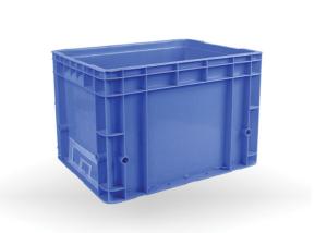 Quality 400*300mm Attached Lid 25kg Euro Stacking Containers wholesale
