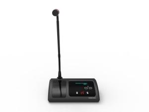 Quality OLED Display Desktop Conference Microphone , Meeting Room Microphone With Loudspeaker wholesale