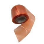 Brown Smoked Permeable No Edible Plastic Sausage Casing For Smoked Sausages