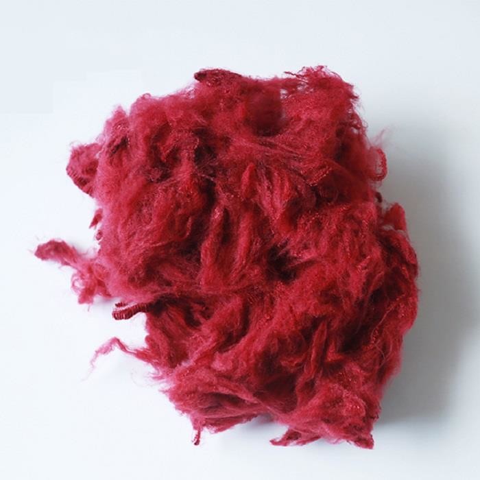 Fire retardant 100% virgin polyester staple fiber