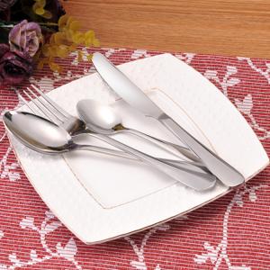 Quality high-grade polished stainless steel flatware set dinner cutlery sets wholesale