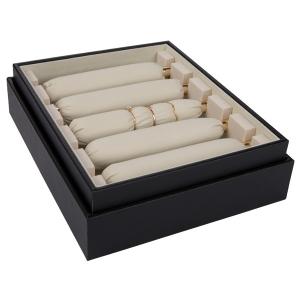 Quality Portable PU Leather Jewelry Display Carrying Case wholesale