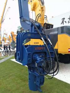 Quality 2300 Kg Highly Efficient Hydraulic Pile Driver , Vibratory Hammer Pile Driver 3200RPM wholesale