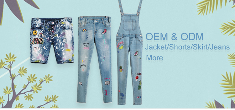 Stretch Skinny Slim Fit Teen Girls Denim Clothes , OEM Jean Pant For Girl