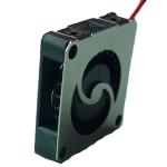 Plastic Black 3.3v / 5v Laptop Cooler Fan 18mm Long Lifespan