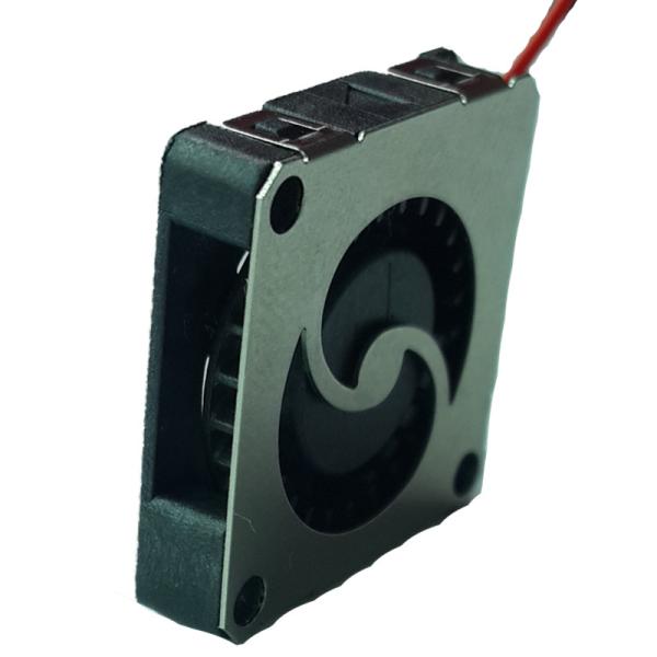 Plastic Black 3.3v / 5v Laptop Cooler Fan 18mm Long Lifespan