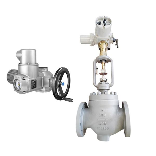 Auma Electric Acatuator With Chiese Electric Ball Vavle Globe Valve For Valve