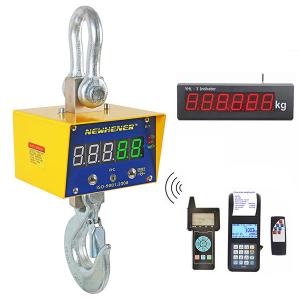Quality Industrial Lifting Digital Hanging Crane Scale Wireless Remote Display 500kg wholesale
