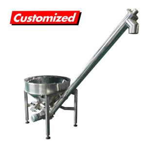 Quality Initial Payment Food Grade Stainless Steel Maize Corn Grain Coffee Wheat Auger Feeder wholesale