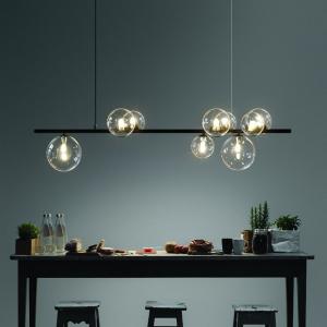 Quality Modern Led Chandeliers Glass Ball Chandelier Lighting LED Long molecule light(WH-MI-302) wholesale