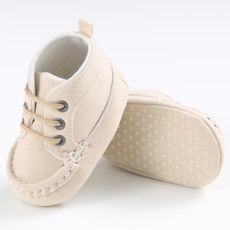 2019 winter Cotton fabric Lace-up 0-2 years ankle baby boots