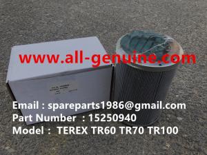 Quality TEREX 15250940 FILTER NHL DUMP TRUCK MINING QUARRY HAULER OFF HIGHWAY RIGID DUMP TR45 TR50 TR60 TR70 wholesale