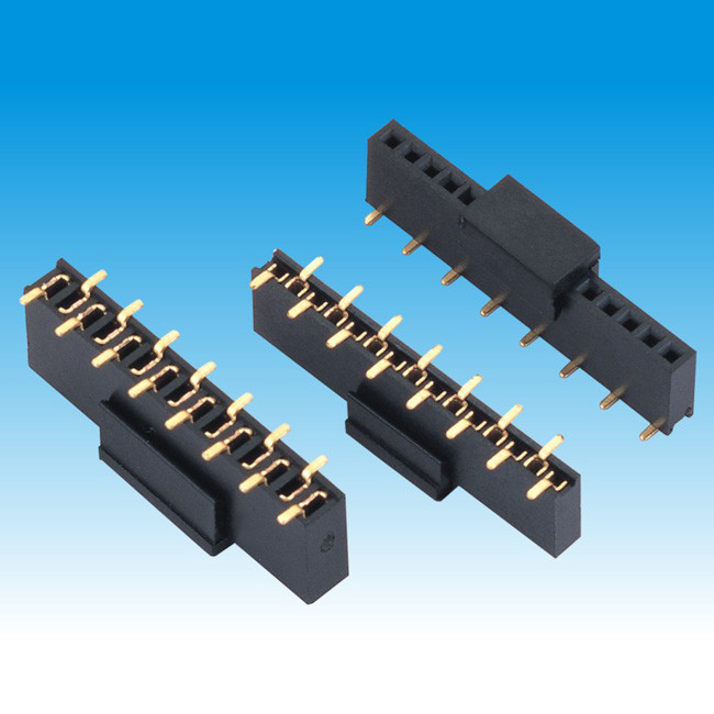 Female Single Row Header Connector SMT