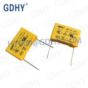 Quality 0.001uf 310VDC X2 Metalized Polyester Film Capacitor Box Shape wholesale