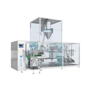 Quality Solid Water Soluble Fertilizer Automatic Powder Filling Horizontal Premade Pouch Bag Packing Machine 100g-1000g wholesale