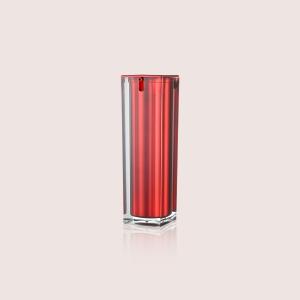 Quality Square Shape Airless Pump Bottles For Professional Makeup Products GR213A wholesale