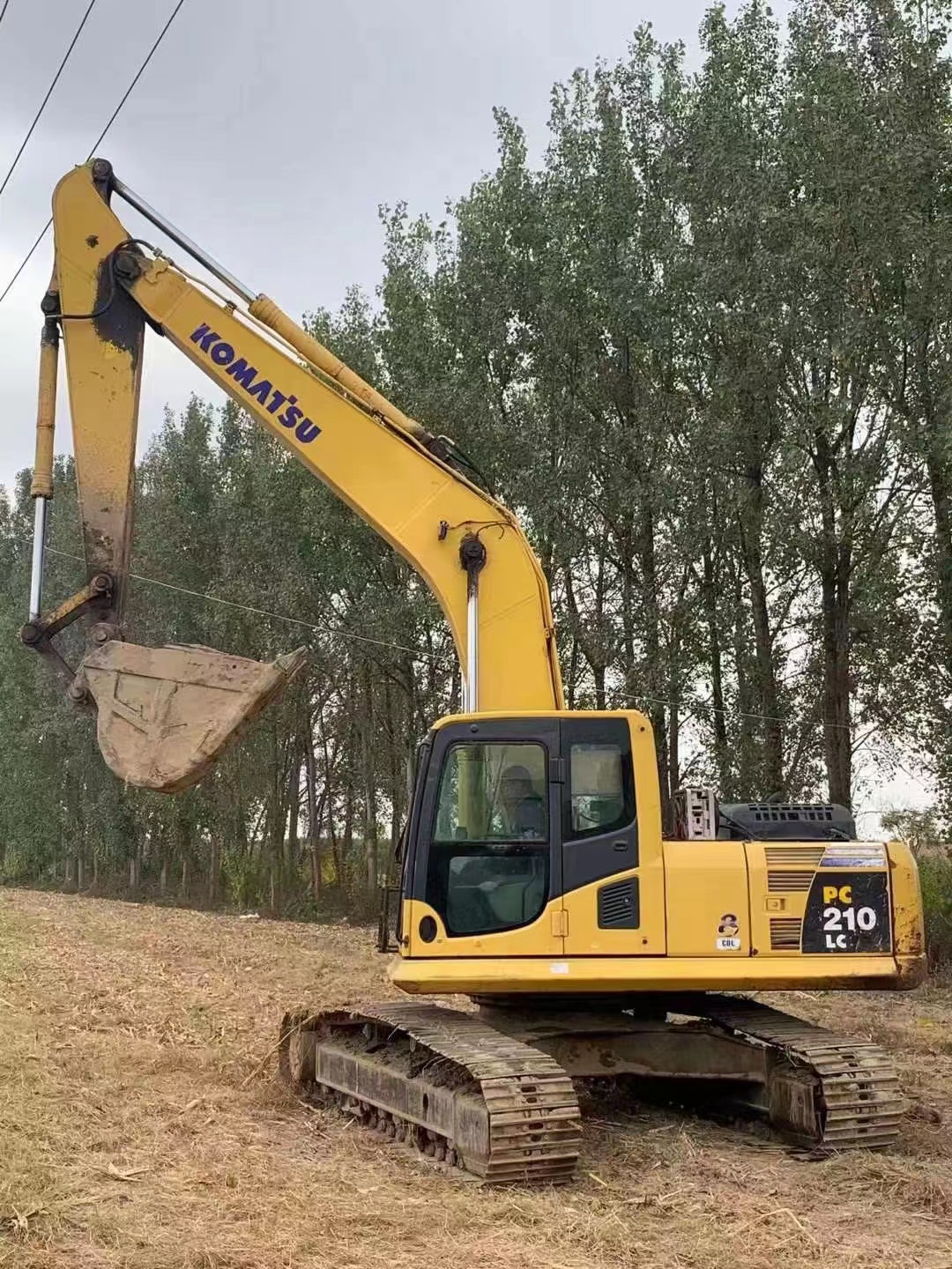 21000 KG Weight Komatsu 200-8 Excavator Original Hydraulic Pump Excellent Performance