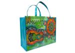 Reusable Laminated Non Woven Polypropylene Bags , Folded Non Woven Gift Bags