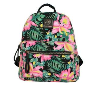Quality 2016 Vertical square cloth fabric fashion ladies casual backpack schoolbag wholesale