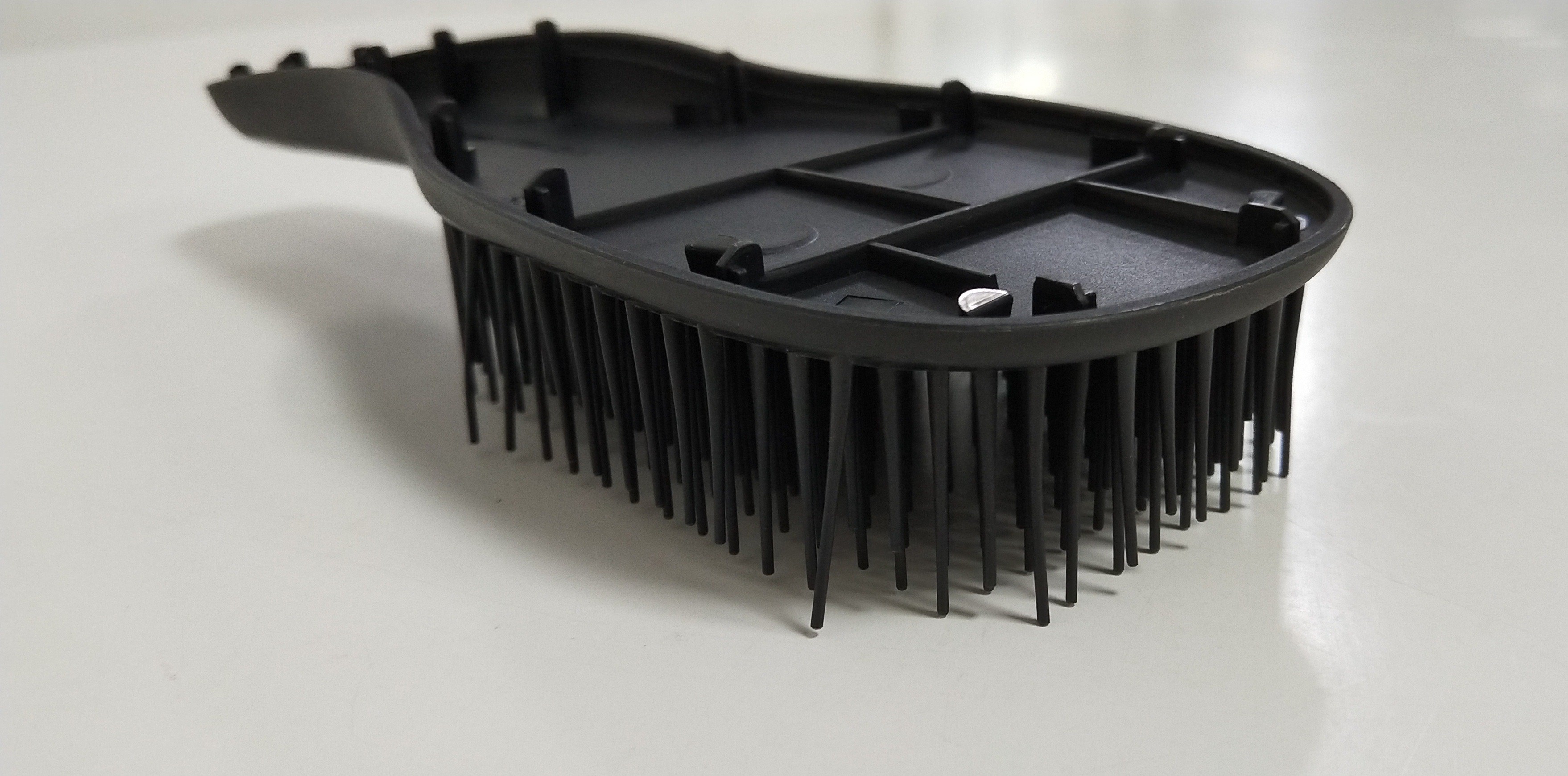PP Nylon Plastic Molded Parts Hair Cushion Plastic Massage Comb