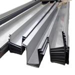 304 Curved Stainless Steel Roof Gutter Stainless Steel Structural Channel 410
