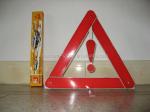Portable Motorcycle Warning Triangle Side Road Emergency Triangles For Trucks