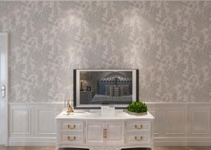 Quality Professional Country Style Removable Plant Floral Wallpaper For Walls , 0.53*10m/ roll wholesale