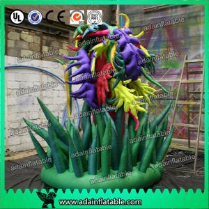 Quality 4M Holiday Event Decoration Infltable Flower Customized For Outdoor wholesale
