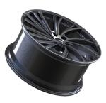 Brushed Black One Piece Forged Wheels Multi Spoke 20x10