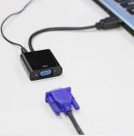 3 In 1 Display Port To HDMI VGA DVI Adapter Gold Plate DP To HDMI / VGA / DVI