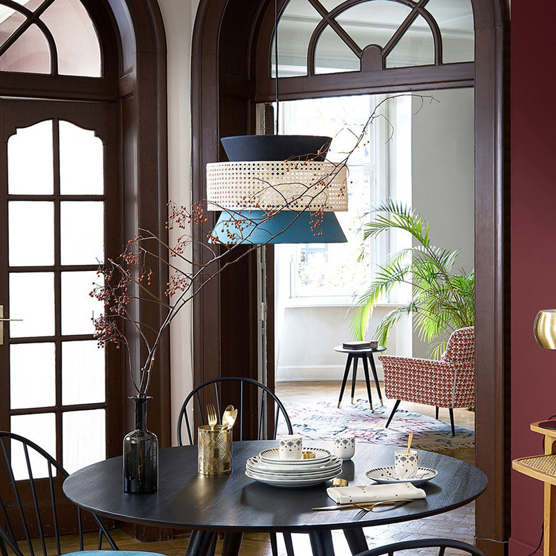 Japanese Style Chandelier Restaurant B & B Bar Hot Pot Restaurant Creative Personality Tatami Pendant Lamp(WH-WP-83)