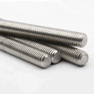 Quality DIN 976 Flexible Threaded Rod Size M3-M52 Custom Length No Pollution wholesale
